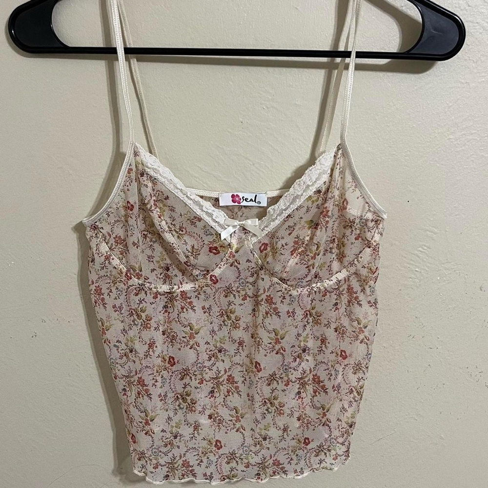 Vintage Floral Tank